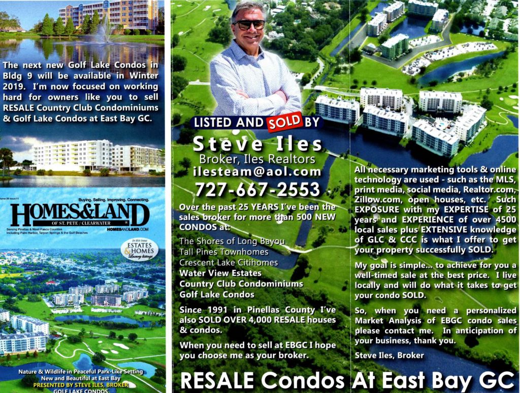 Condos at East Bay Golf Course Steve Iles, Listing and Selling Broker